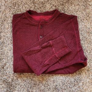 L.L.Bean Mens 2XL Thermal Baselayer Shirt Canada Rugged Luxury Grandpacore